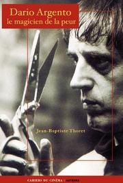 Cover of: Dario Argento, magicien de la peur by Jean-Baptiste Thoret
