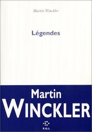 Cover of: Légendes by Martin Winckler