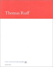 Cover of: Thomas Ruff