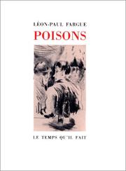 Cover of: Poisons