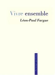 Cover of: Vivre ensemble