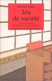 Cover of: Jeu de société by David Lodge