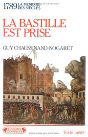 Cover of: La Bastille est prise: la Révolution française commence