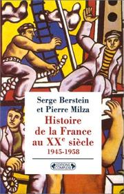 Cover of: Histoire De La France by Serge Berstein, Milza
