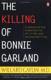 Cover of: The killing of Bonnie Garland: a question of justice