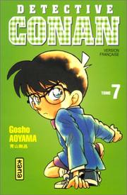 Cover of: Détective Conan, tome 7 by Gōshō Aoyam
