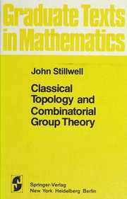 Cover of: Classical topology and combinatorial group theory