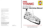 Cover of: RMS Titanic 1909-12 (Olympic class): owners workshop manual : an insight into the design, construction and operation of the most famous passenger ship of all time