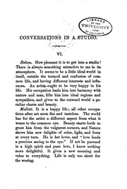 Cover of: Conversations in a studio