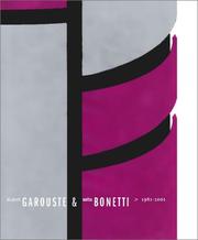Cover of: Elizabeth Garouste & Mattia Bonetti 1981-2001