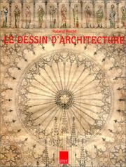 Cover of: Le dessin d'architecture: origine et fonctions