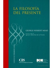 Cover of: La Filosofi a del presente