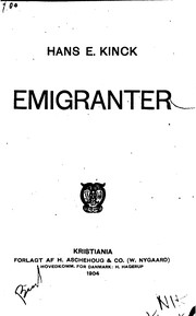 Cover of: Emigranter: en historie fra en liden fjordpoll