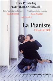 Cover of: La pianiste by Elfriede Jelinek