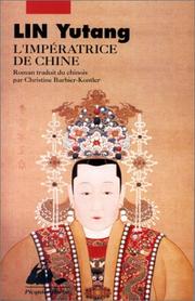 Cover of: L'Impératrice de Chine by Lin, Yutang