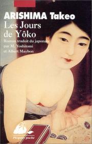Cover of: Les Jours de Yoko by Takeo Arishima