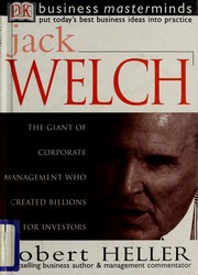 Cover of: Jack Welch by Heller, Robert