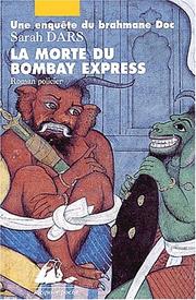 Cover of: La morte du bombay express