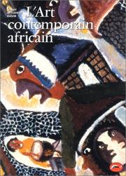 Cover of: L'art contemporain africain
