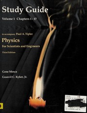 Cover of: Physics for Scientists and Engineers/Study Guide