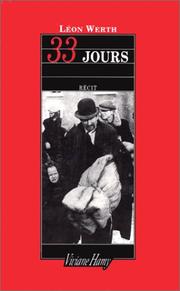 Cover of: 33 jours by Léon Werth
