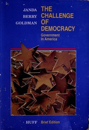 Cover of: The challenge of democracy by Kenneth Janda