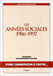 Les années sociales 1986-1997