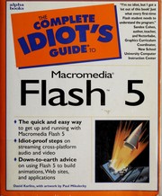 Cover of: The complete idiot's guide to Macromedia Flash 5 by David Karlins