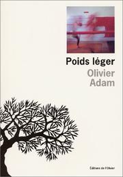 Cover of: Poids léger