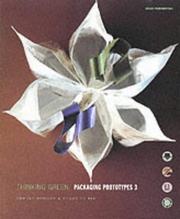 Cover of: Packaging Prototypes 3: Thinking Green (Design Fundamentals)