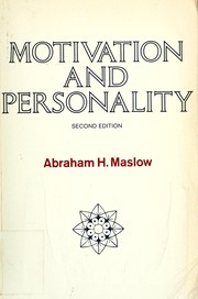 Cover of: Motivation and personality