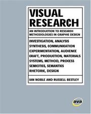Cover of: Visual Research by Ian Noble, Russell Bestley