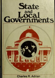 Cover of: State and local governments