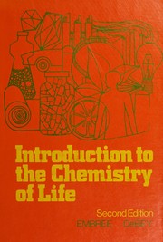 Cover of: Introduction to the chemistry of life by Harland D. Embree