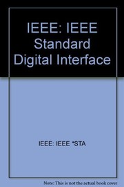 Cover of: IEEE standard digital interface for programmable instrumentation