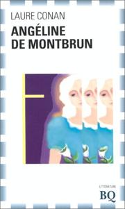 Cover of: Angéline de Montbrun by Laure Conan