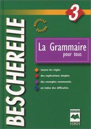 Cover of: Grammaire pour tous by Bescherelle
