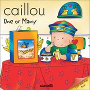 Cover of: Caillou One or Many (Peek-A-Boo)