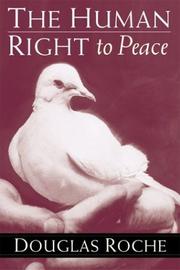 Cover of: The human right to peace