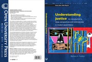 Cover of: UNDERSTANDING JUSTICE: AN INTRODUCTION TO IDEAS, PERSPECTIVES AND CONTROVERSIES IN MODERN PENAL THEORY. by BARBARA A. HUDSON