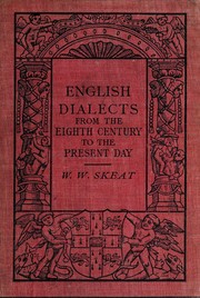 Cover of: English dialects from the eighth century to the present day