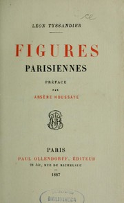 Cover of: Figures parisiennes