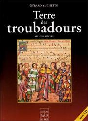 Cover of: Terre des troubadours by Gérard Zuchetto
