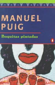 Cover of: Boquitas pintadas by Manuel Puig