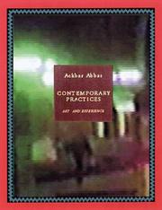 Cover of: Contemporary practices: art as experience