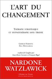 Cover of: L'Art du changement