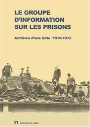 Cover of: Groupe d'information sur les prisons/gip by 