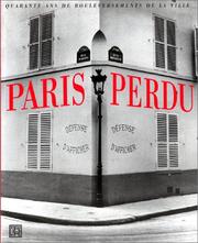 Cover of: Paris Perdu