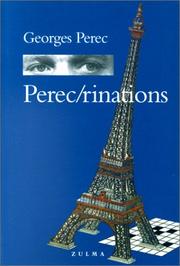 Perec/rinations by Georges Perec