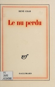 Cover of: Le nu perdu.